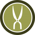 Badge mantenimiento de huertos
